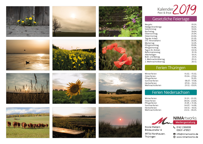 Kalender 2019