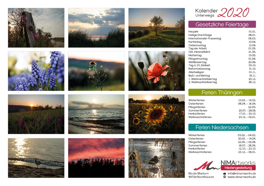 Kalender 2020