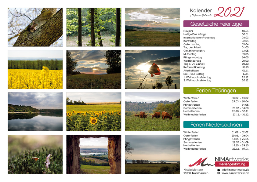 Kalender 2021 Kalender 2021